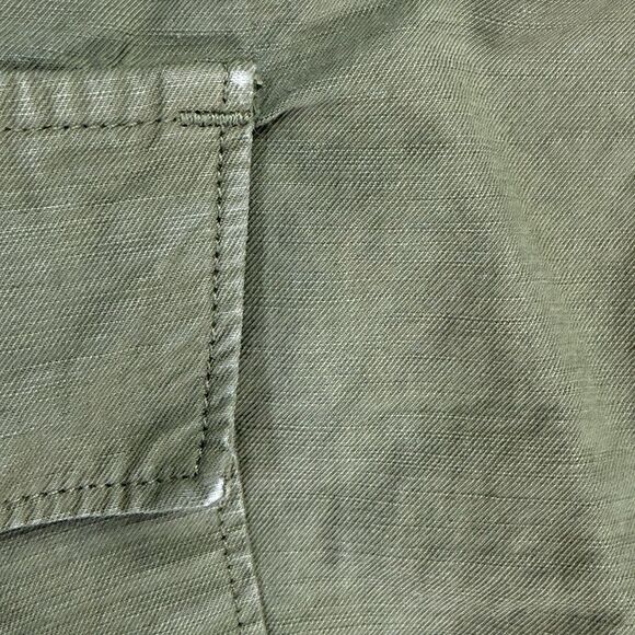 Everlane Cargo Jogger Men Size Medium Organic Cotton Canvas Pant Army Green - Picture 16 of 16